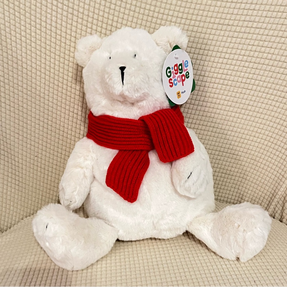 Target 12” Polar Bear with Scarf Stuffed Animal
- Gigglescape™🎀
